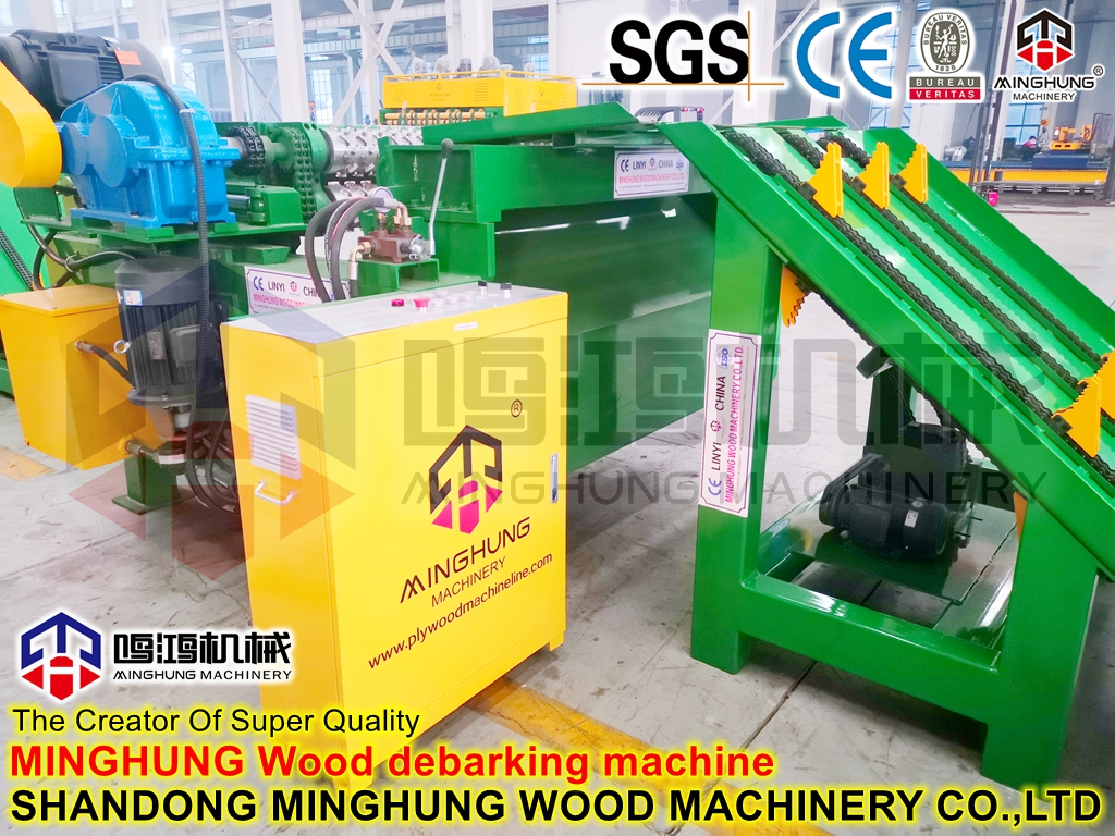 Timber Rounder untuk Debarking Wood Log