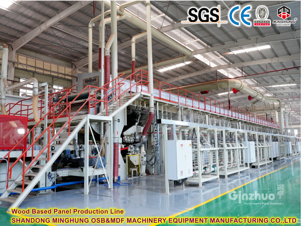 Lini Produksi Panel Berbasis Kayu Lini Produksi PB