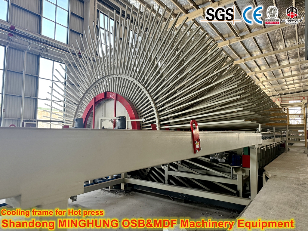 Bingkai pendingin untuk tekan panas