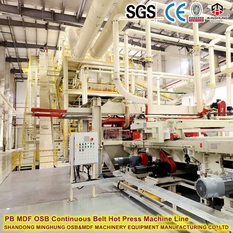  China Super-Wide Fiberboard Continuous Hot Press