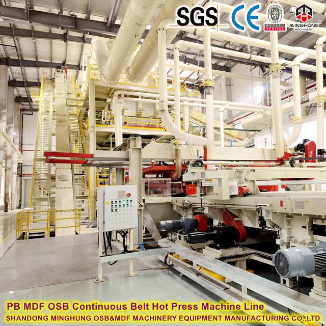  China Super-Wide Fiberboard Continuous Hot Press