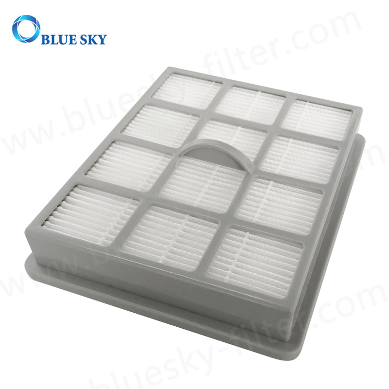 Filtros de aspiradora cuadrados con panel de repuesto gris