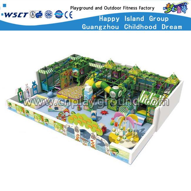 Großer reizender Waldinnenspielplatz der Kinder (HD-8402)