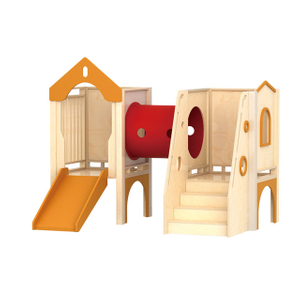 幼儿园室内木制小滑梯（HJ-2001）