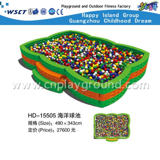 Бассеин шарика фабрики Китая Гуанчжоу дешевый квадратный с шагом на шток (HD-15505)