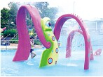 水上乐园儿童水上游戏章鱼 (HD-7005)