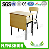 Wood Popular School Desk and Chair (SF-84S)