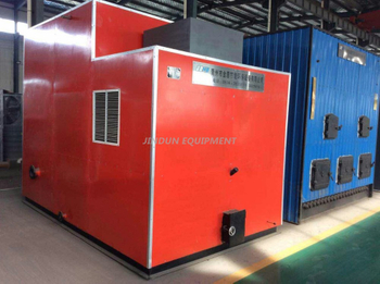 automatic energy saving sawdust burning customized hot water Boiler for greenhouse