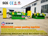 Mesin Pengupas Papan Veneer 4 kaki untuk Mesin Bubut Log