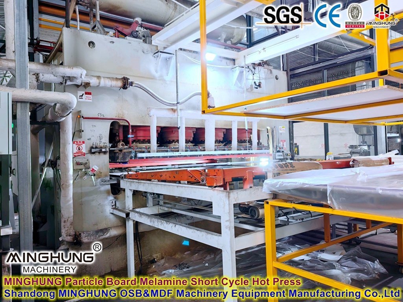 mesin press melamin