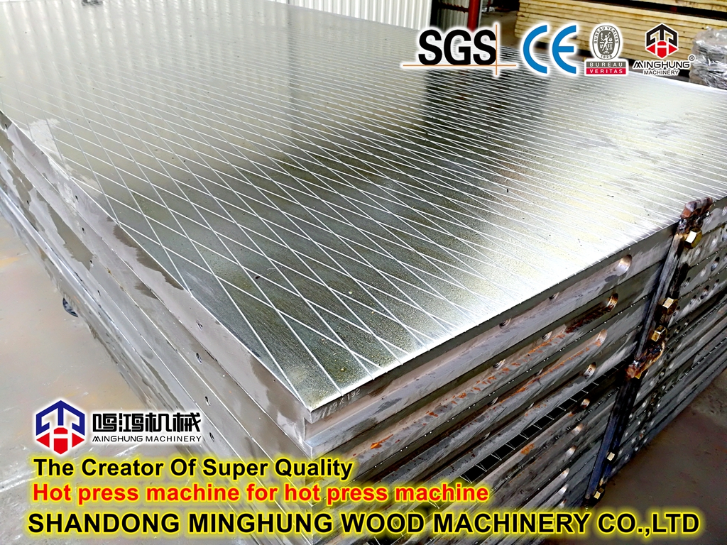 Hot Platen untuk MINGHUNG Hot Press Machine