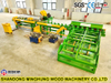 Jalur produksi kayu lapis 50000 m³ tahunan
