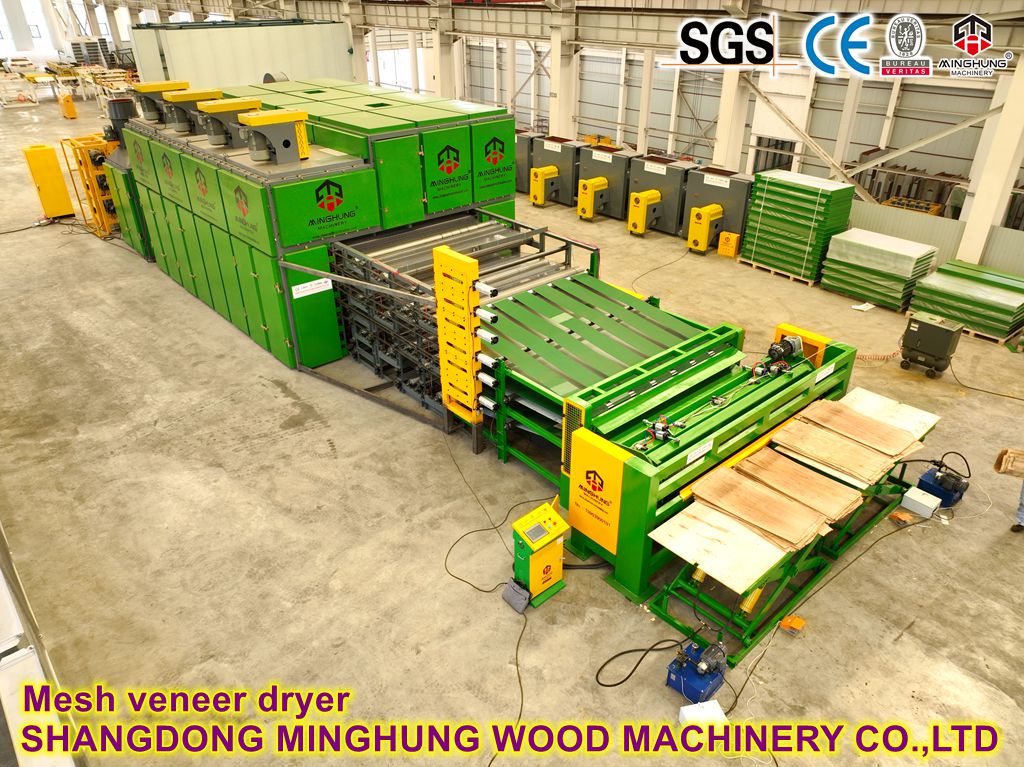 Pengering veneer mesh