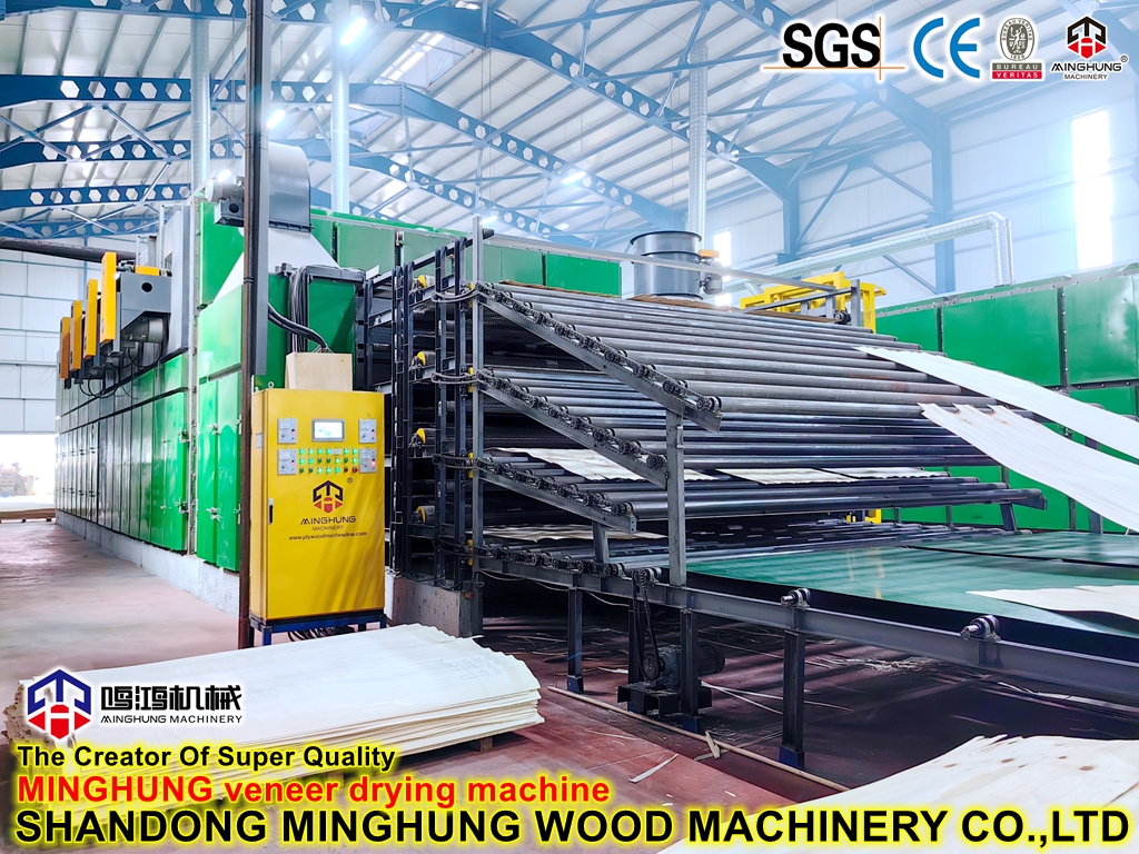 MINGHUNG mesin pengering veneer