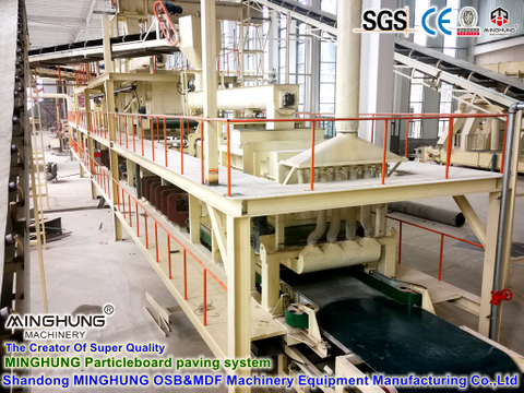 30000-150000cbm Manufaktur Mesin Lini Produksi Papan Partikel OSB / MDF / HDF Tahunan
