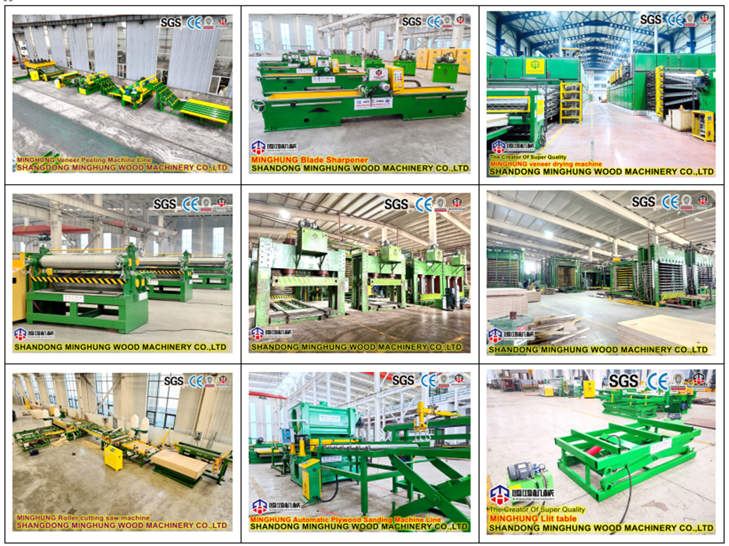 Mesin kayu lapis China Minghung