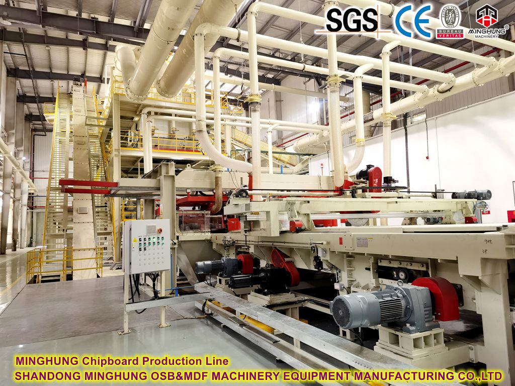 MINGHUNG Jalur Produksi Chipboard