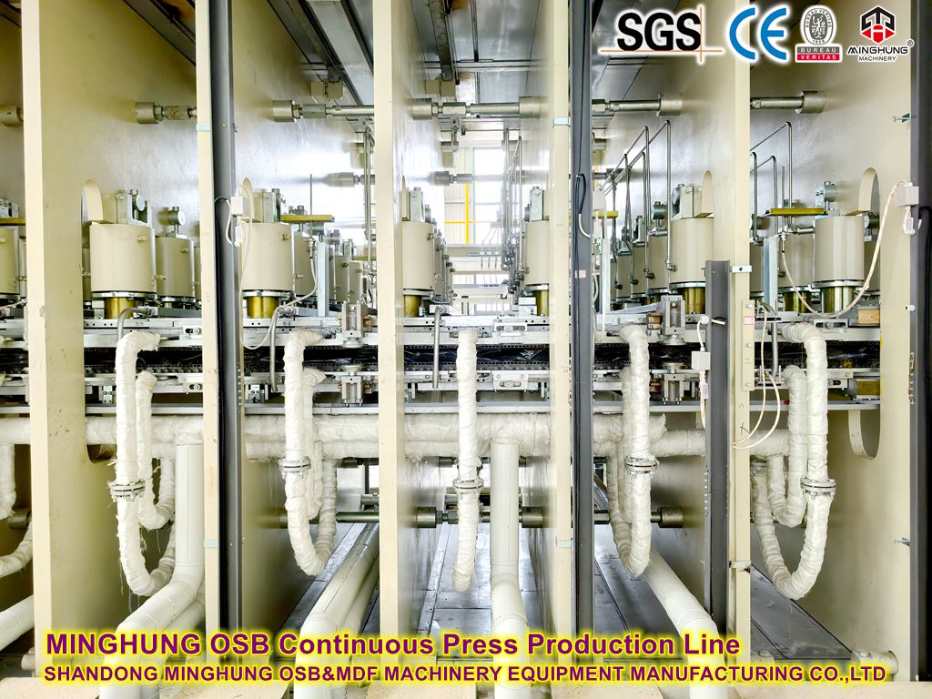 OSB Continuous Hot Press Production Line