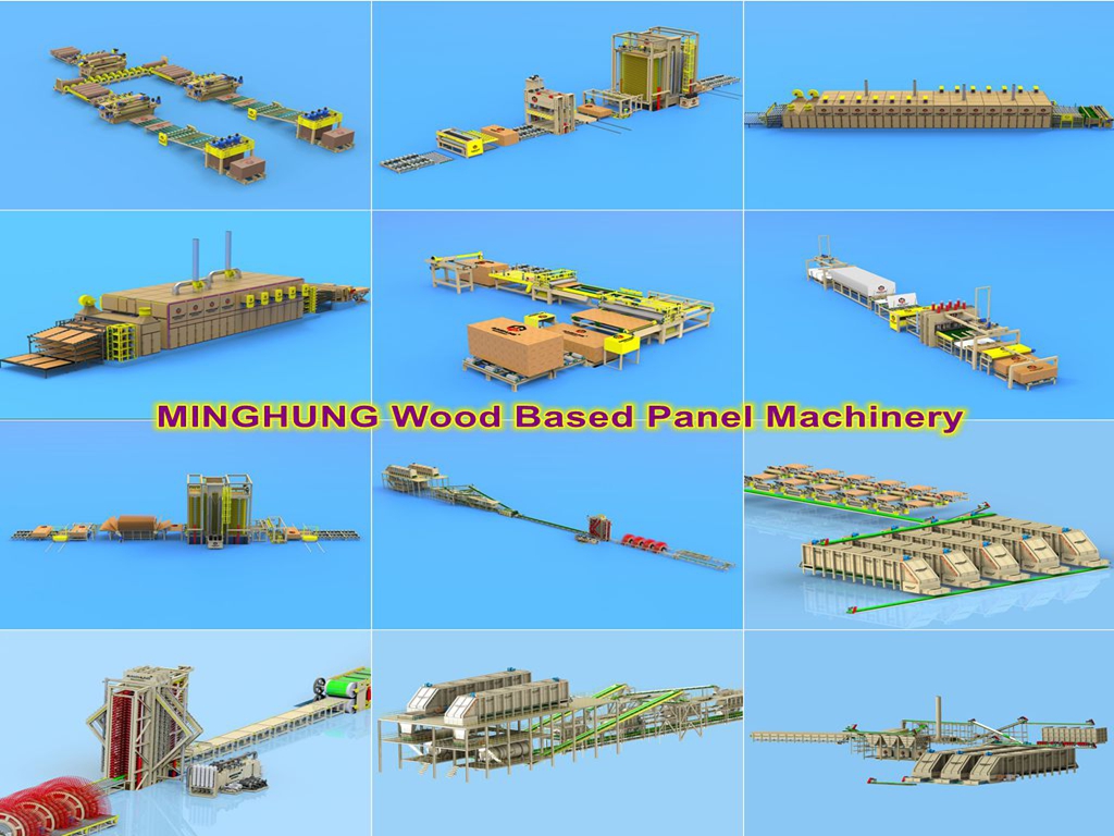 Mesin Panel Berbasis Kayu China 