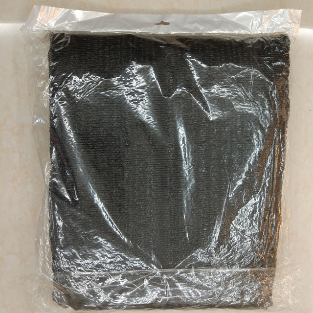 HDPE Flat 1 Needles Cambodia design Black color Shade net 60gsm