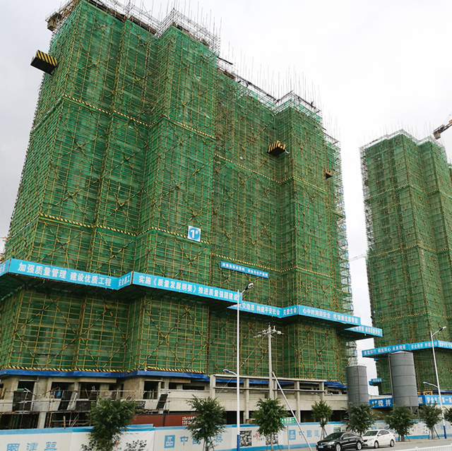 HDPE 230gsm black color scaffold net