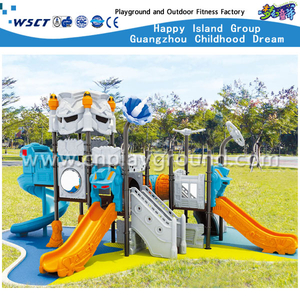 Günstiger Multi-Slide-Roboter aus verzinktem Stahl Spielplatz für Kinder (HA-06701) 