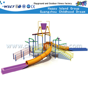 儿童游乐户外水上乐园滑梯设备(HD-6701)