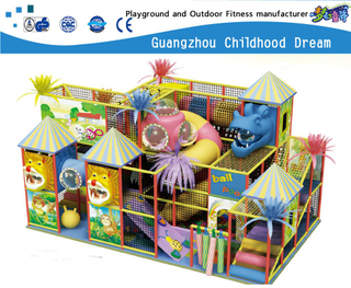 Indoor Cartoon Tier Thema Spielplatz für Kinder (M11-05702)