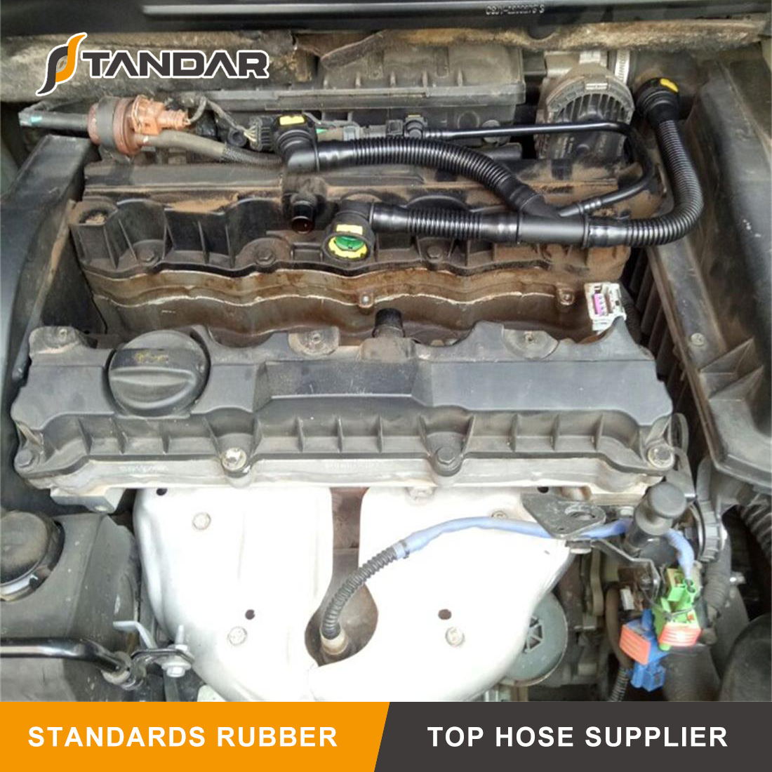 Aplicaci&oacute;n de los tubos de ventilaci&oacute;n del c&aacute;rter del motor 1192W0-1