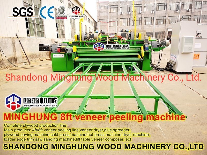 Mesin Woodworking Log Veneer Peeling Machine