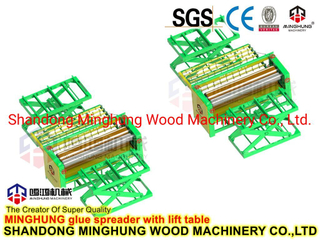 Mesin Woodworking Veneer Applied Glue Spreader Machine