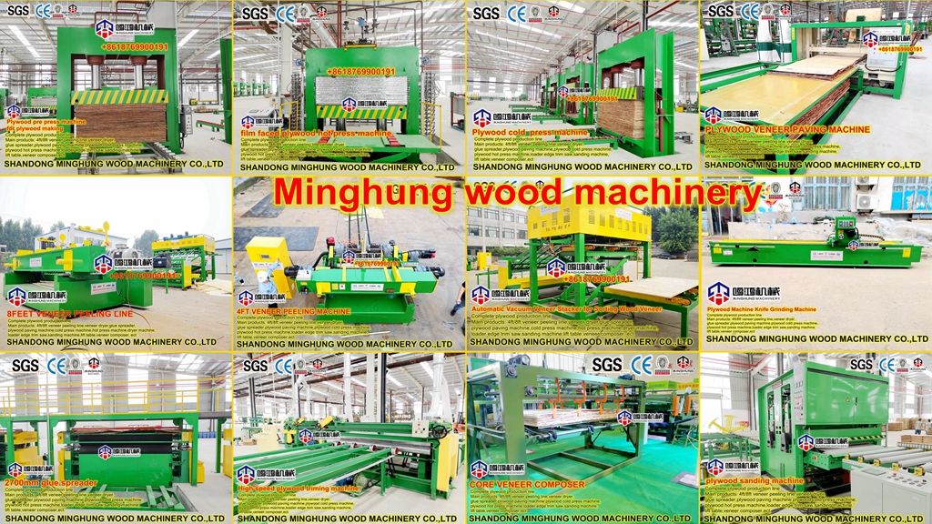 MINGHUNG lini produksi PLYWOOD