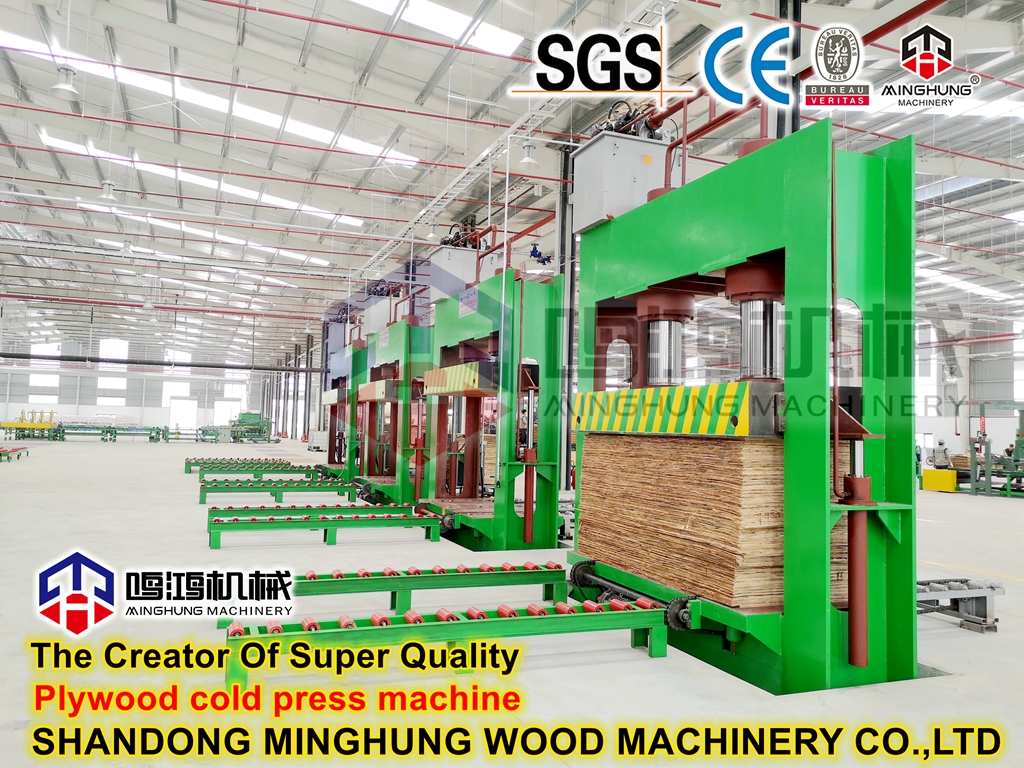 MINGHUNG mesin press dingin kayu lapis