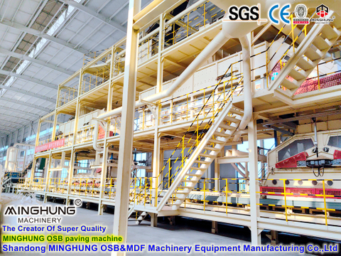 60000m³ Peralatan produksi OSB berbiaya rendah tahunan