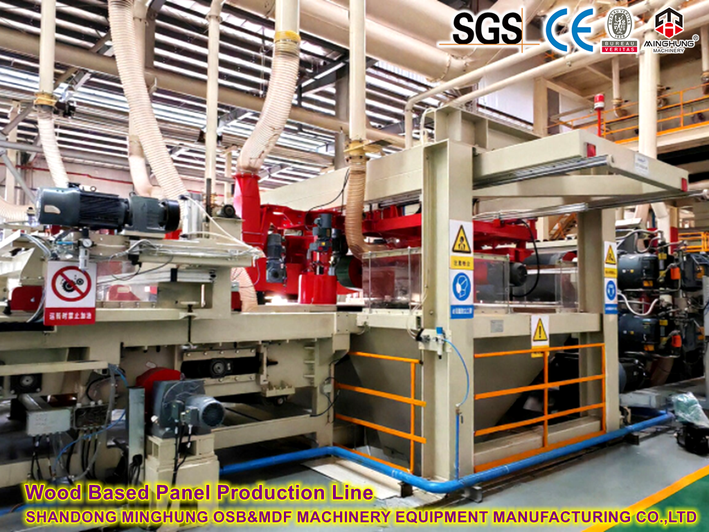 Lini Produksi Panel Berbasis Kayu