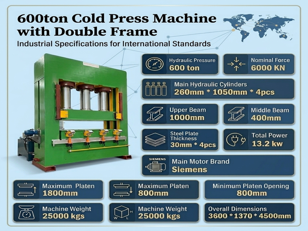 tekan dingin 600T