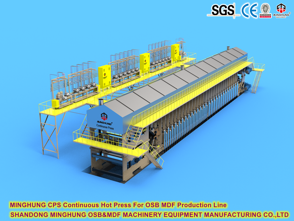 Jalur produksi OSB MDF