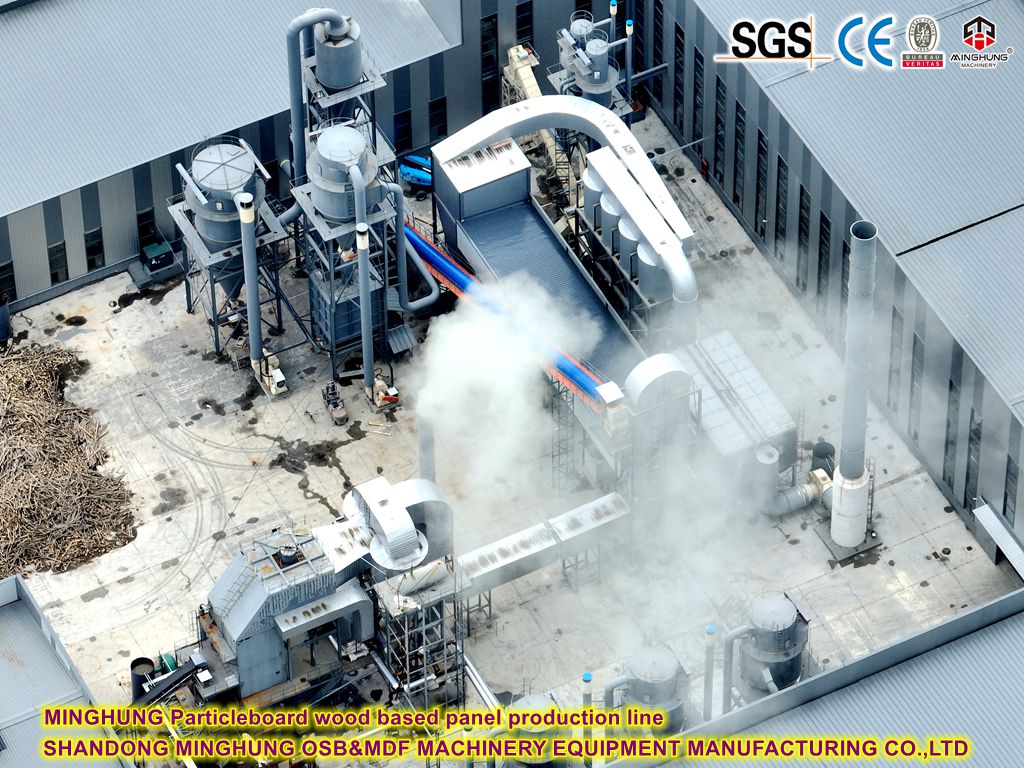 MINGHUNG Lini Produksi Chipboard