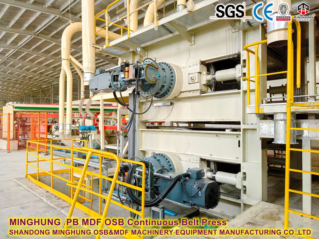 MINGHUNG PB MDF OSB Continuous Belt Press