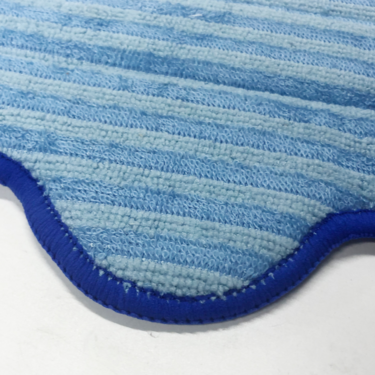 用于Dupray整齐的蒸汽清洁剂的可洗的蓝色超细纤维拖把垫