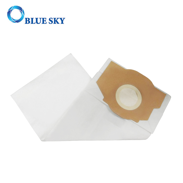 Bolsa de filtro de polvo de papel blanco para aspiradoras Eureka Boss 4870 Style RR Parte 61115, 61115A, 61115B, 63295A, 62437