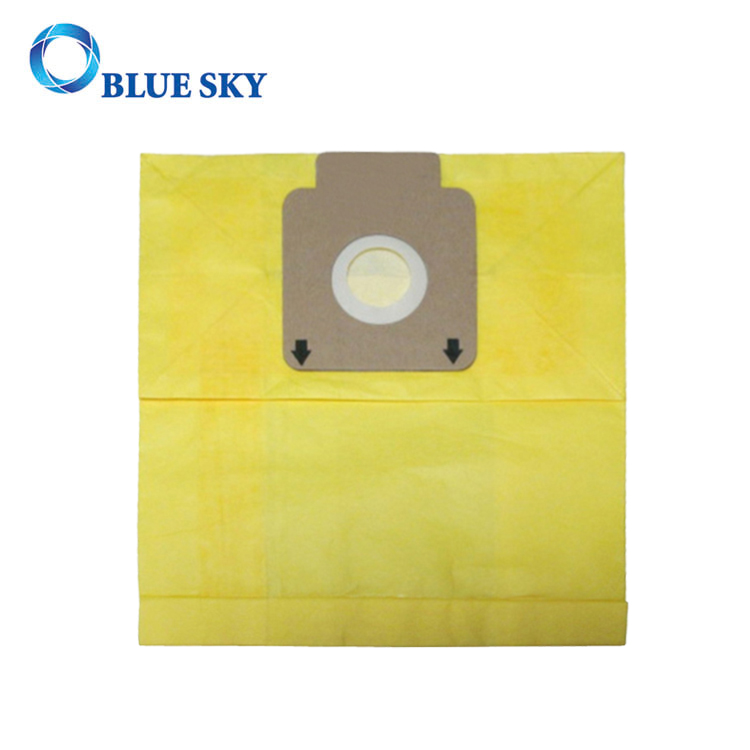 Bolsas de filtro de recogida de polvo de papel amarillo para aspiradoras Panasonic MC-2700 MC-8120 MC-E93N