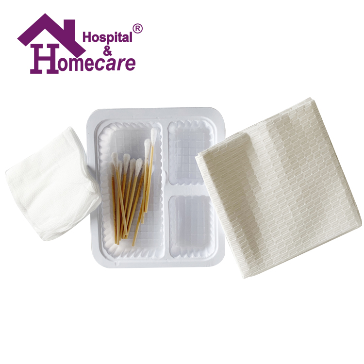 Sterile Disposable Basic Dressing Pack Wound Dressing Surgical Kit for Hospital