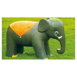 Friendly Little Elephant Cartoon Animal Sculpture (HD-18913)