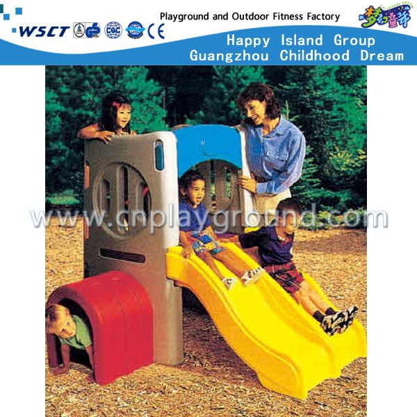 户外玩塑料玩具幼儿双人滑梯游乐场 (M11-09305)