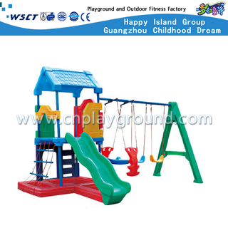 M11-09501 Kinder Outdoor Kunststoff Slide Sets Spielgeräte