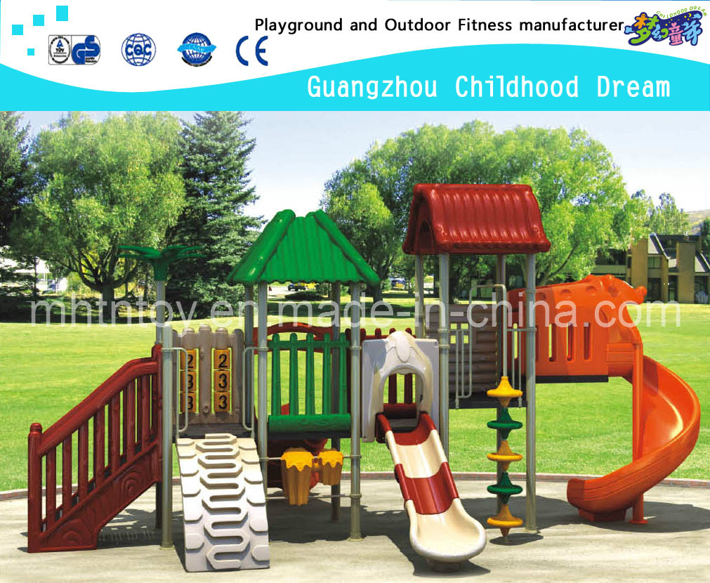 Einfache & günstige Primitive Tree House Outdoor School Spielplatzgeräte zum Verkauf