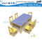 Schule Holzmöbel Tisch und Stuhl für sechs (M11-07206)