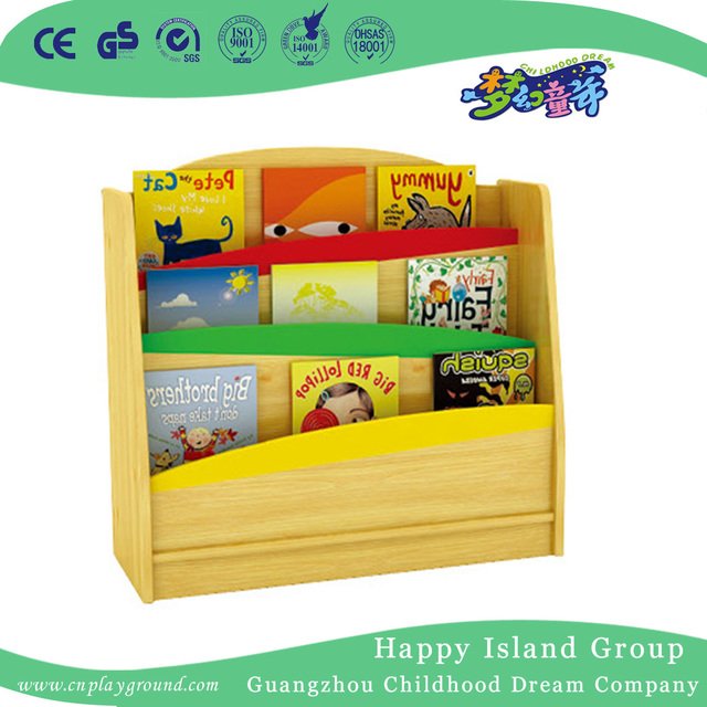 Especial Design Holz Bücher Vitrine für Kindergarten Kinder (HG-4106)