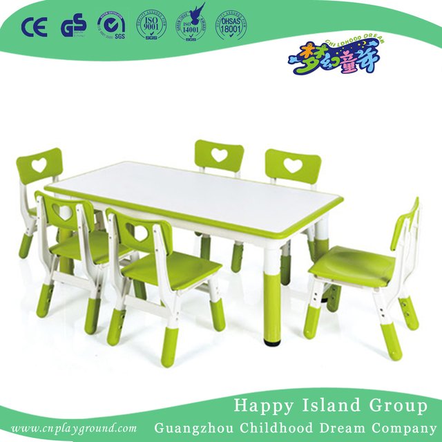 Schule aus Holz Dreieck Modelltisch für Kleinkinder (HG-4802)